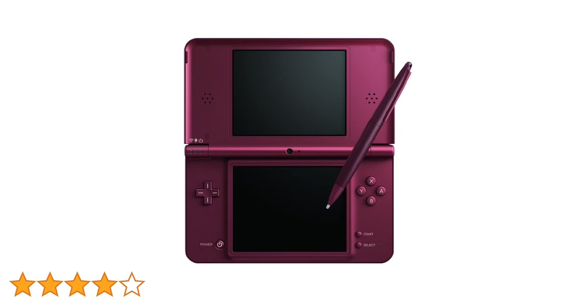 Nintendo DSi XL Burgundy - Immersive Handheld Gaming Experience